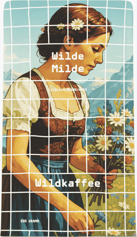 Wildkaffee Wilde Milde 350g