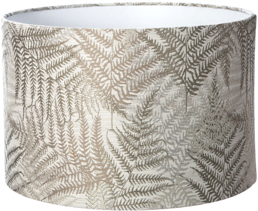 Bay Isle Home ANDALUSIA Drum Cotton Lamp Shade ( Screw On ) Natural 30cm H x 30cm W x 30cm D