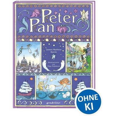 Peter Pan, Gebundene Ausgabe von James M. Barrie, Loewe, 978-3-8112-3374-4