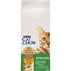 PURINA Cat Chow Sterilised Trockenfutter mit Truthahn 15kg
