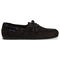 Sebago für Damen. 77124HW Owen Leder Mokassins schwarz (37), Wohnung, Schnürsenkel, Lässig, Klassisch
