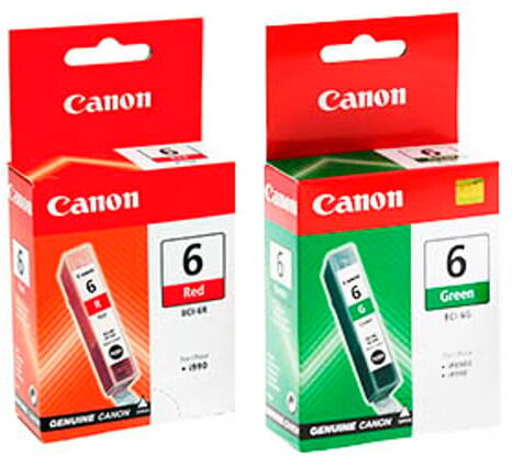 Canon Multipack BCI-6 (rojo + verde)