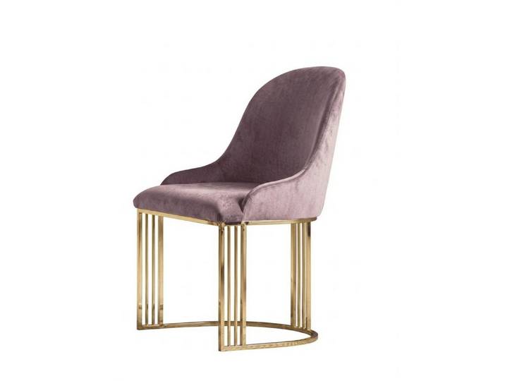 Xlmoebel Esszimmerstuhl Eleganter grauer Esszimmerstuhl im modernen Stil mit Komfort, Made in Europa
