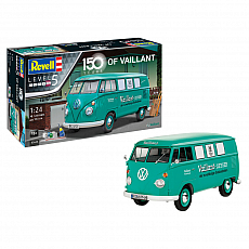 Revell - 150 Jahre Vaillant VW T1 Bus Jubiläumsmodell - Geschenk Set - 1:24 - 128 Teile 306219