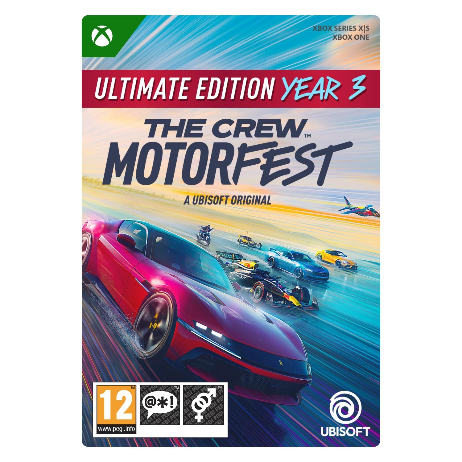 Microsoft Xbox The Crew Motorfest Ultimate Year 3 Download Code (EP2-29052)
