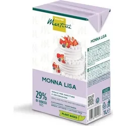 Schlagsahne - Monna Lisa pflanzliche Schlagcreme 29 % 1 l