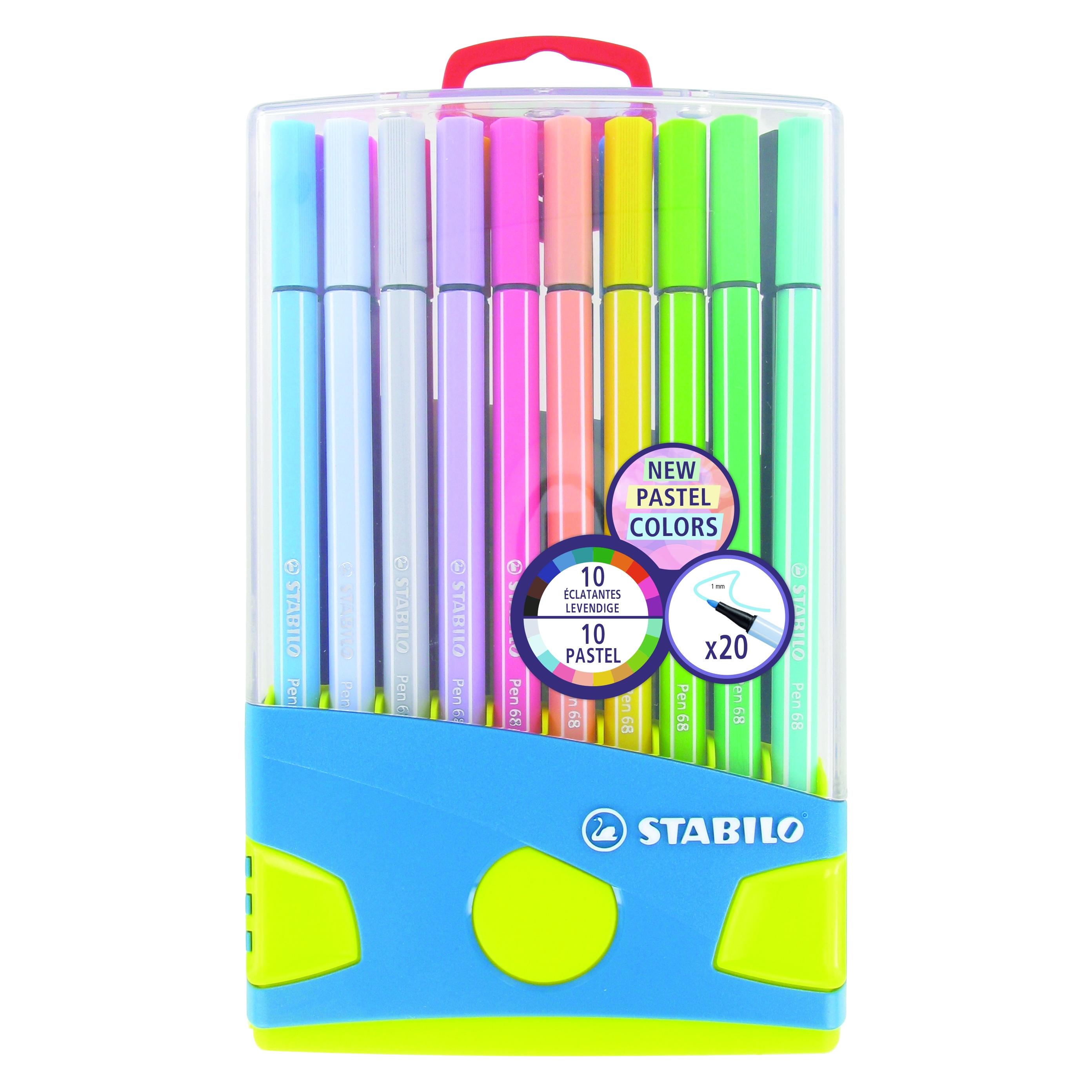 Stabilo Pen 68 Pastelparade 20er-Set (20x) (BE6820-0311)