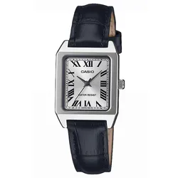 Casio LTP-B150L-7B1EF Damenuhr Rechteckig mit Lederband