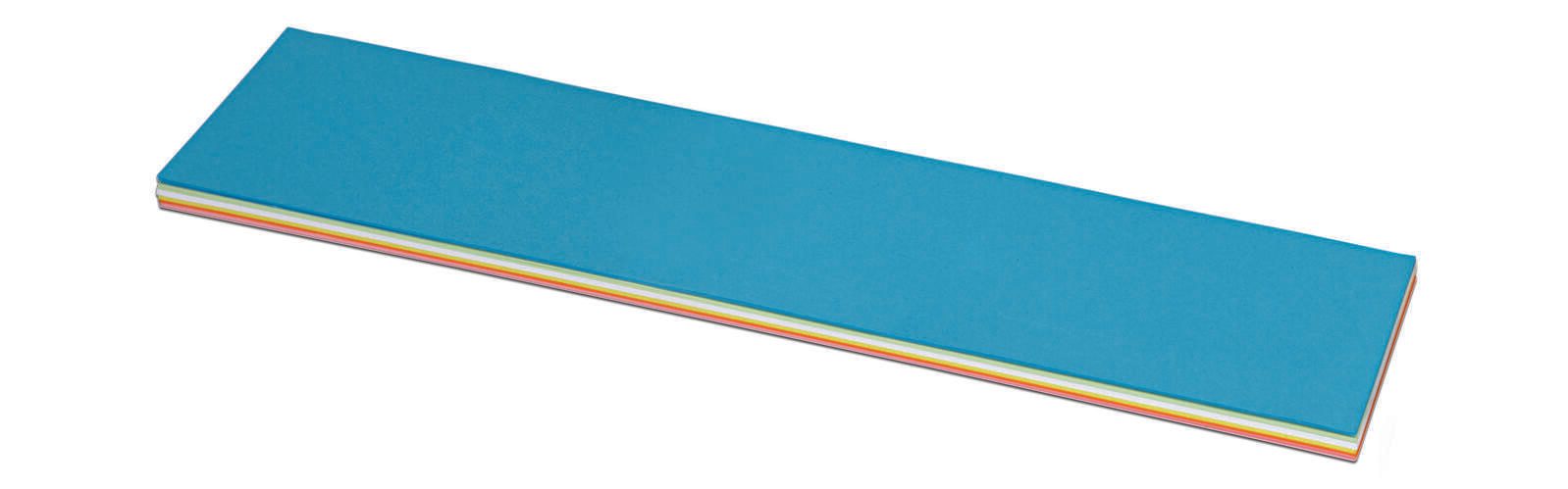 MAUL Moderationskarten 9,5 x 42,5 cm blau, grün, rot, orange, gelb, weiß 6392099