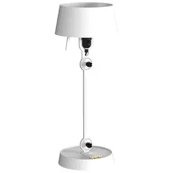 Tischleuchte Bolt Table Tonone pure white weiß, Designer Anton de Groof, 22x56x22 cm
