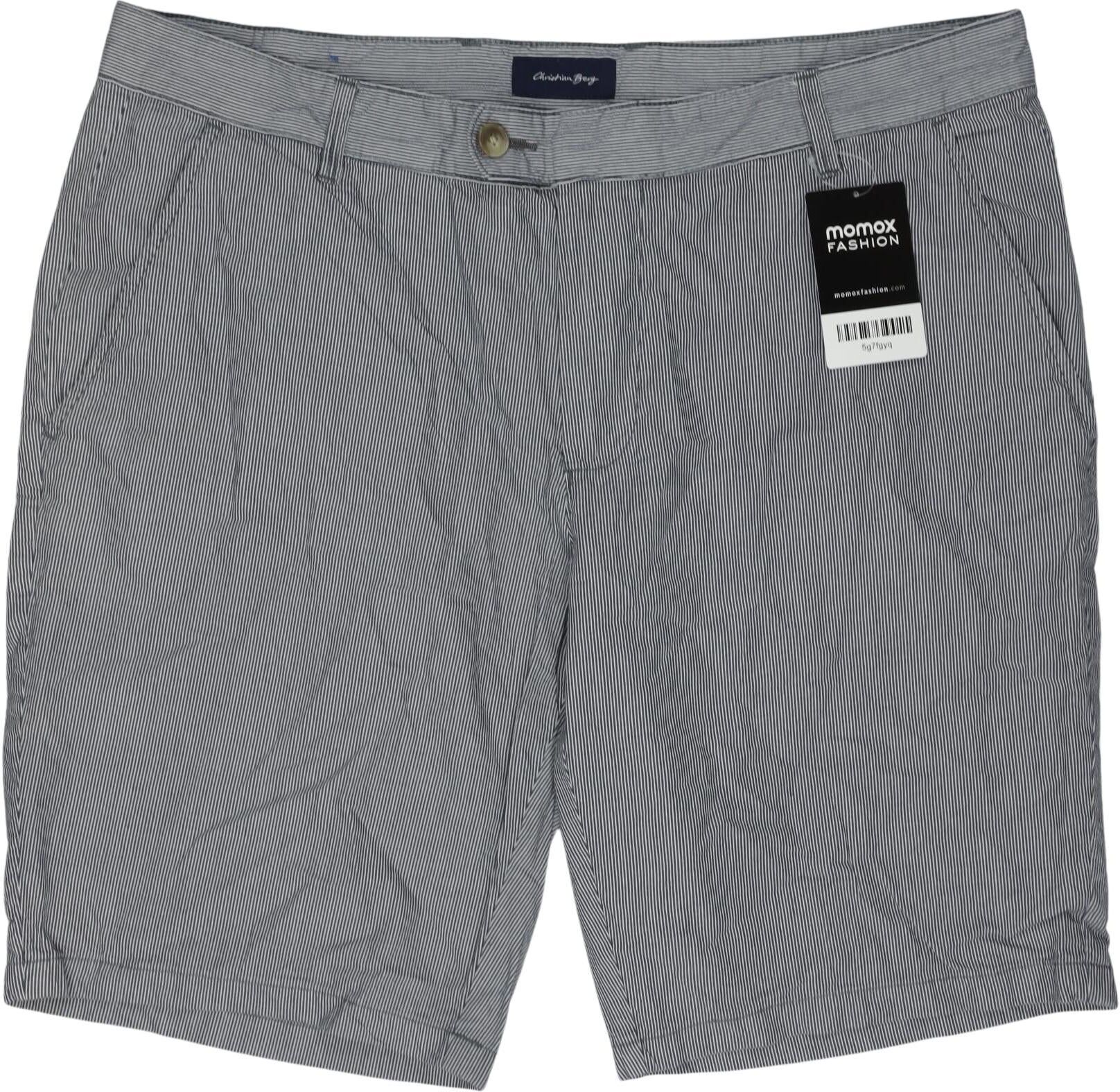 Christian Berg Herren Shorts, Grau, Kurz-Gr. EU 25, Baumwolle - Second Hand