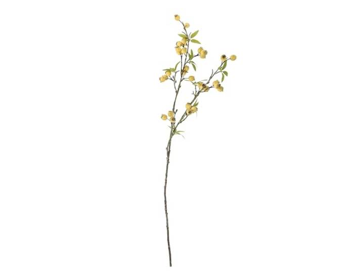 Bloomingville Hawthorn Kunsttak, geel, kunststof, T22xH84 cm