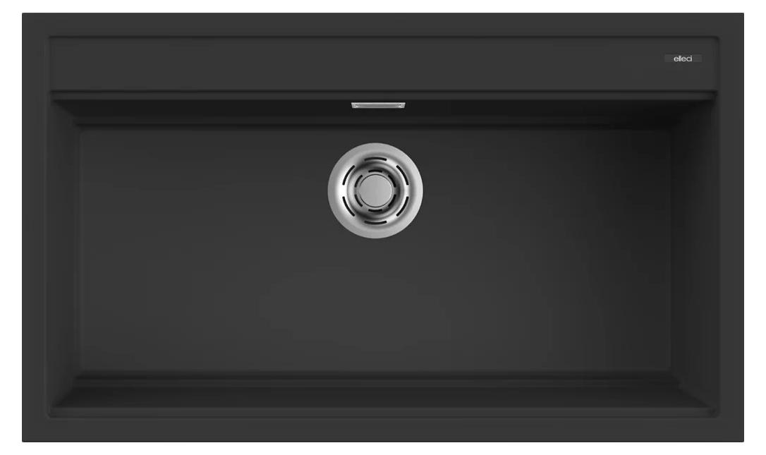Elleci BEST 360 Aufsatzwanne Rechteckig Granitek