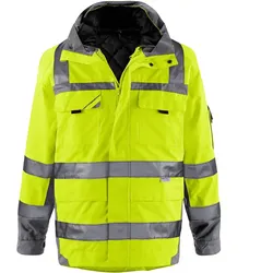 Winter Warnschutzparka 3in1 - XXL - gelb/grau