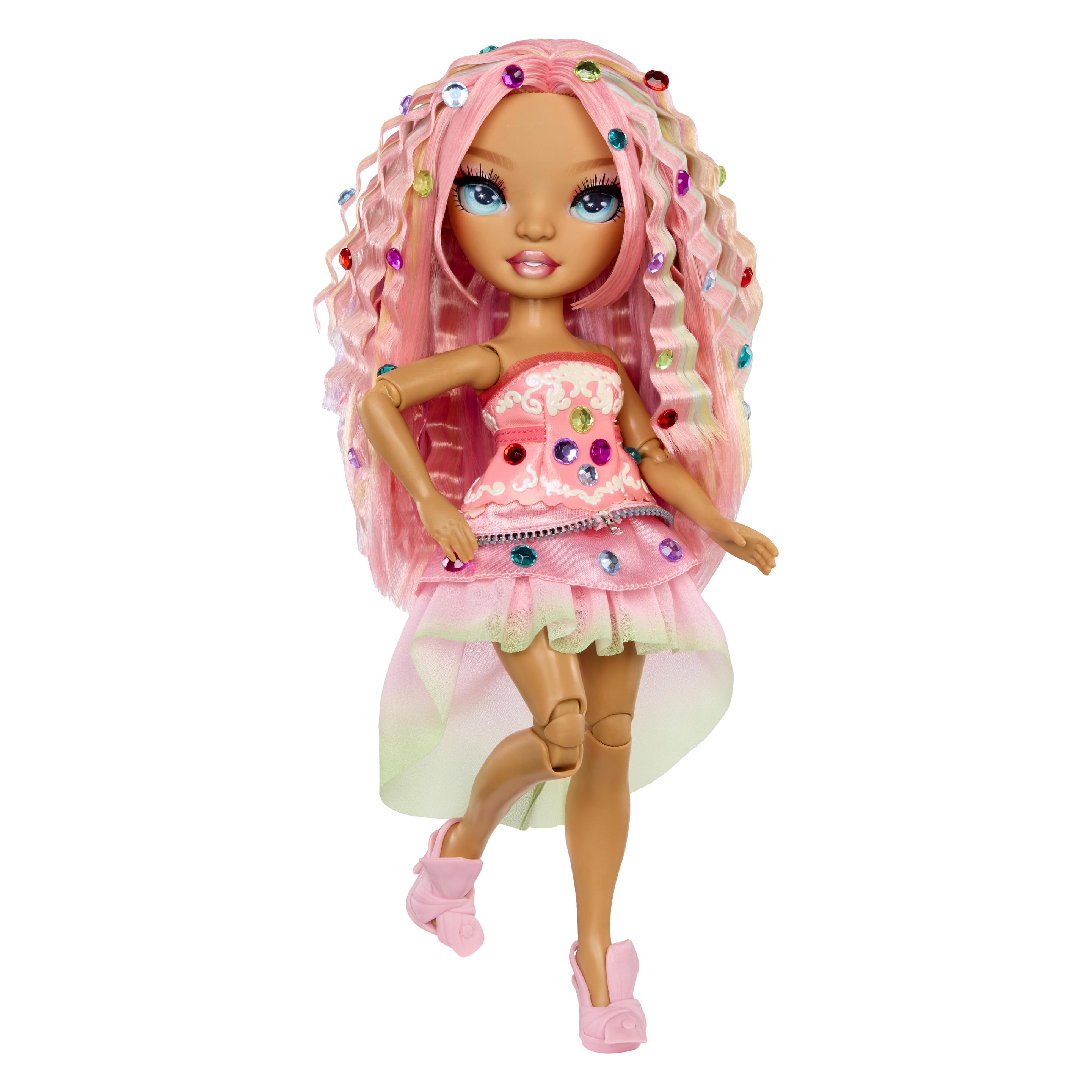 MGA Rainbow High Be Dazzling Fashion Dolls - Adeline Rose (597797-EUC)