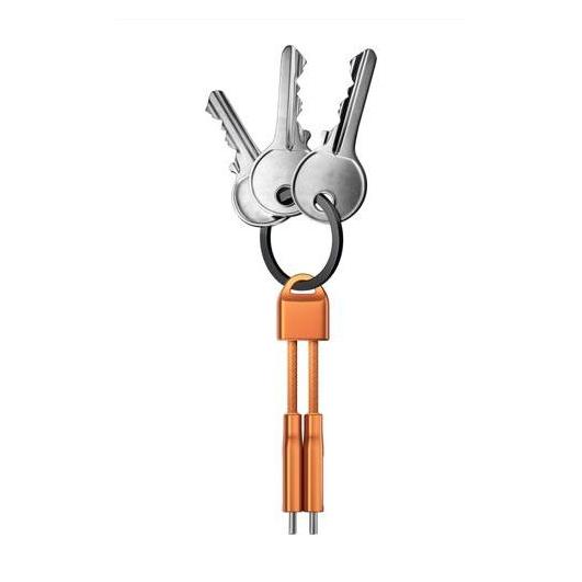 Nomad ChargeKey USB-C to USB-C Charging Cable stellar orange (0.12 m, 240 W) (NM014643858)