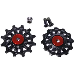 Campagnolo Schaltrollen-Set Super Record 12-fach silber