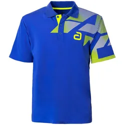 andro Shirt Benzon Baumwolle blau/gelb XL - XL