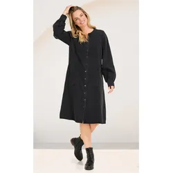 Lyocell-Kleid in schwarz in Größe 42 von DW-Shop, Schwarz, 42