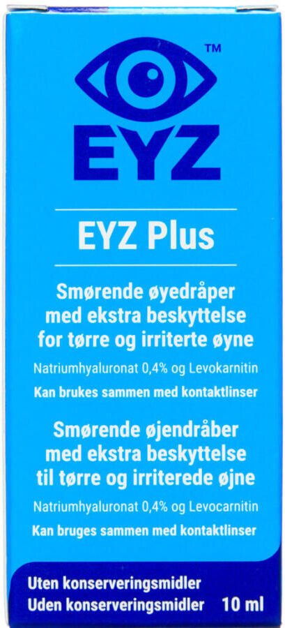 EYZ Plus Øjendråber Medicinsk udstyr 10 ml