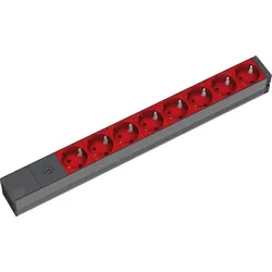 Bachmann Steckdosenleiste 19 8Steckd 333.538 230V mit Sicherung