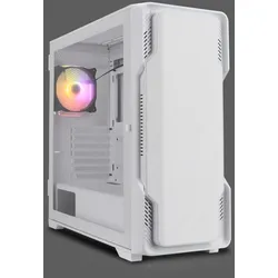 Nanoxia Gehäuse MIDI DS-9G-W ARGB White - USB-C - TG