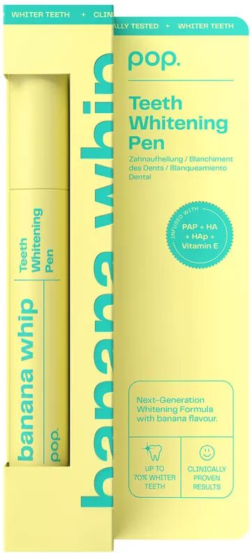 POP - Zahnaufhellungsstift - Banana Whip, 4 ml