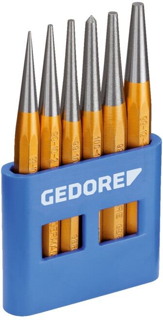 Ensemble de 6 pièces Gedore à enfoncer dans un support en PVC (8753680)