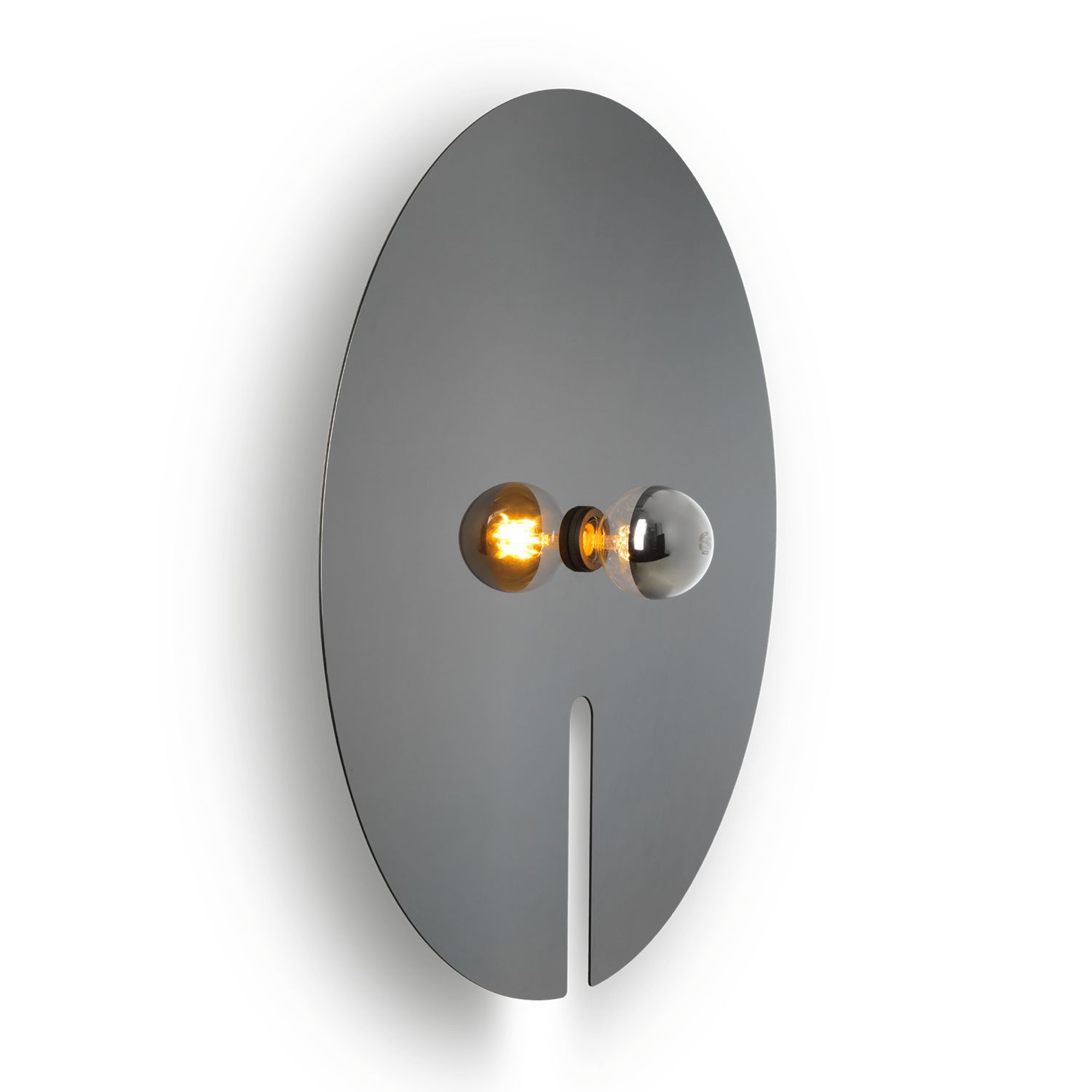 Wever & Ducré Wand-/Deckenleuchte MIRRO CEILING / WALL SURF 3.0 G95 N-B schwarzes chrom Ø75cm 6323E0NB0 5404037331765
