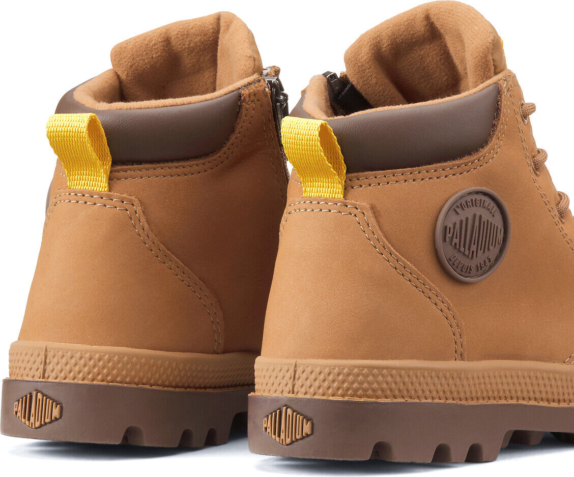 PALLADIUM Bottines Pampa Hi Cuff Waterproof fourrées en cuir