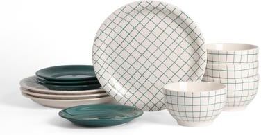 Stone Lain Ash Stoneware Dinnerware Set