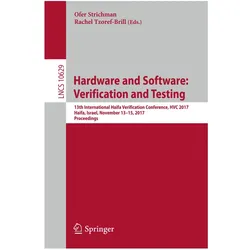 Hardware and Software: Verification and Testing, Fachbücher von Ofer Strichman, Rachel Tzoref-Brill
