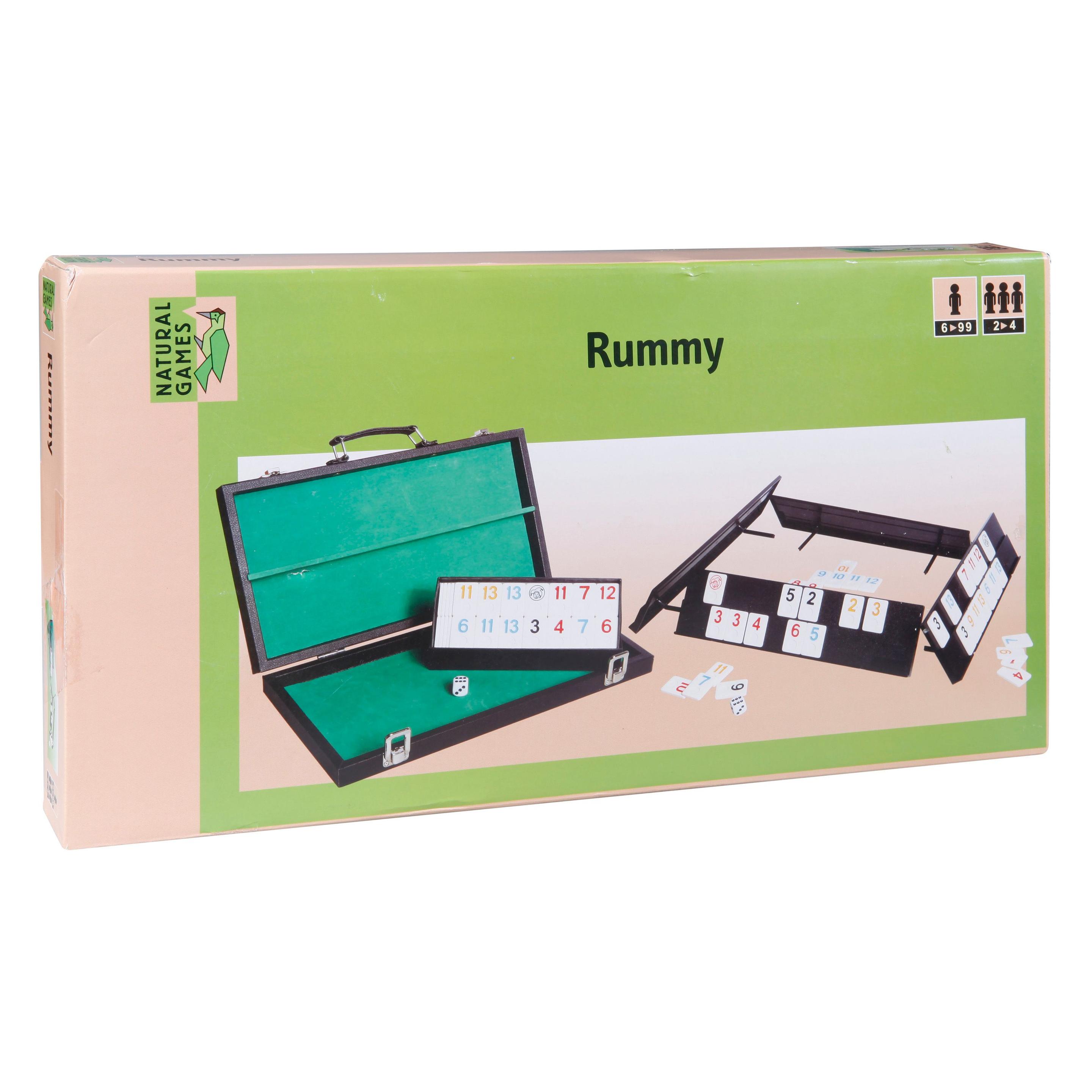 Natural games Rummy im Koffer (Deutsch, 2 - 4 Spieler) (0061096078)
