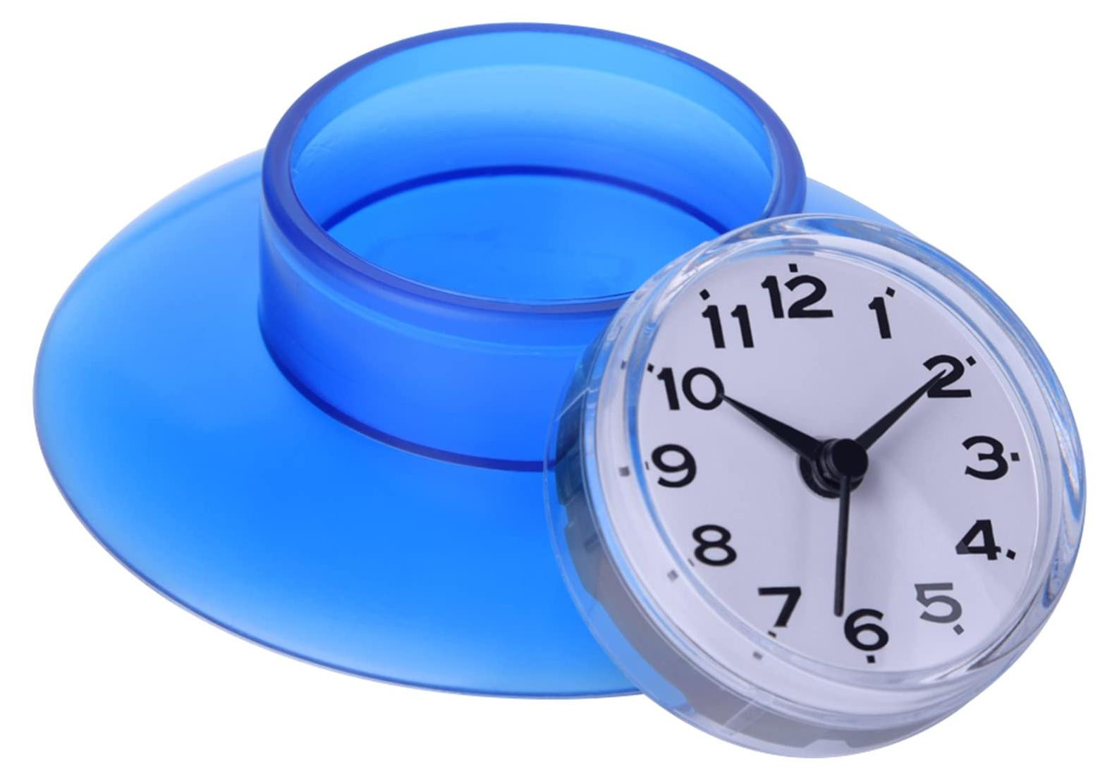 Dripio Mini zuignaphouder voor badkamer en keuken, blauw
