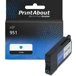 Druckerpatrone kompatibel mit HP 951 (CN050AE) - Cyan