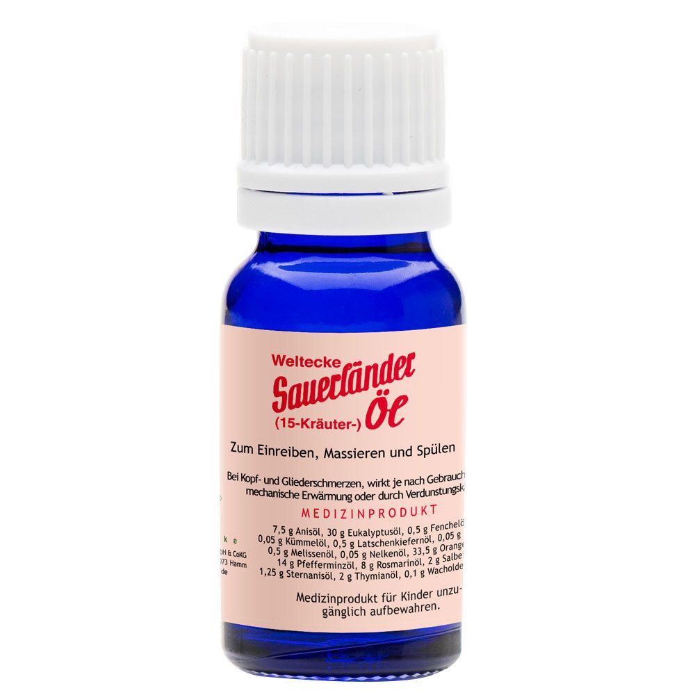 Sauerländer 15 Kräuter Öl 10 ml
