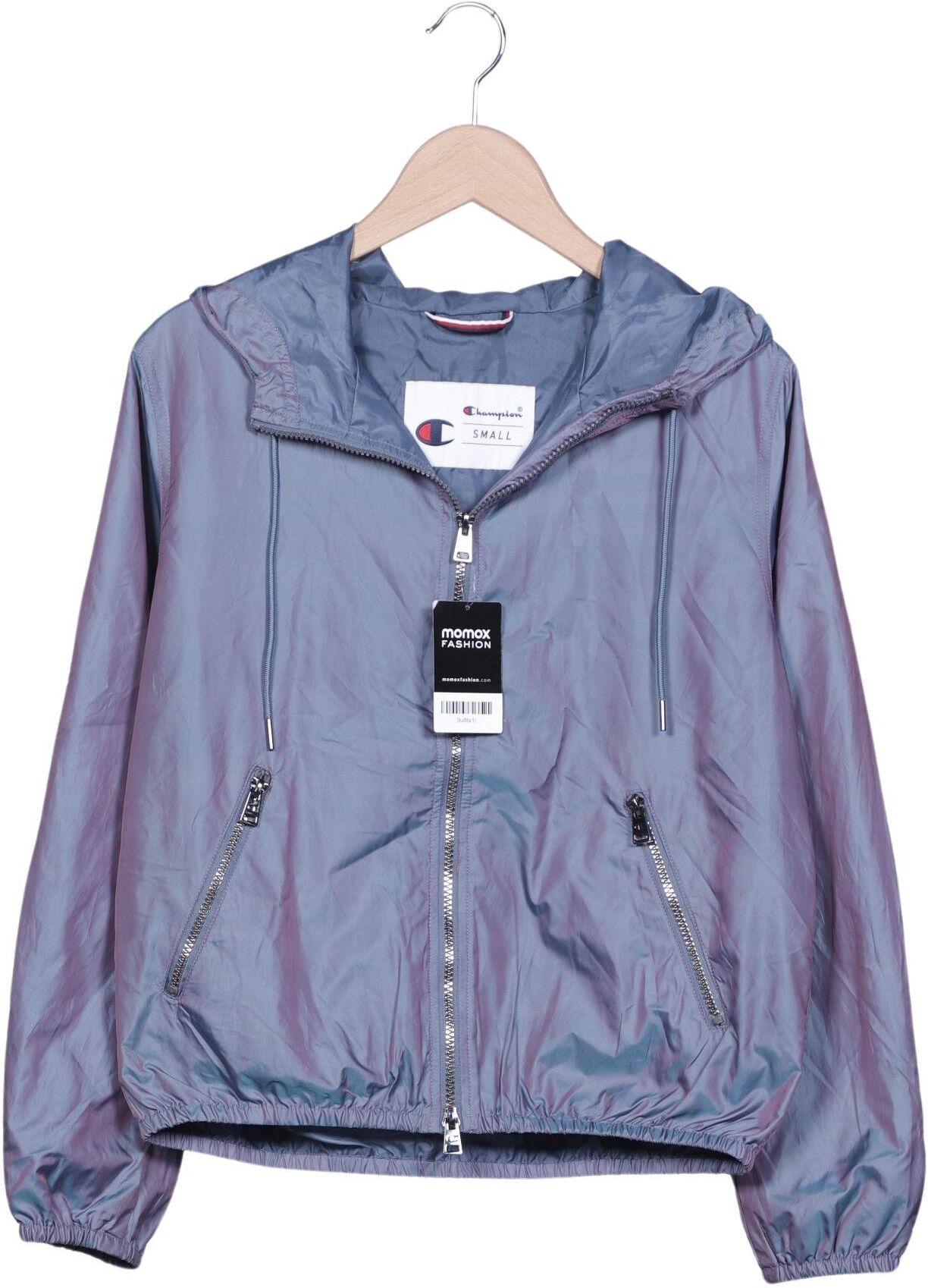 Champion Damen Jacke, Blau, Gr. S, Synthetik - Second Hand