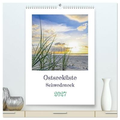 Ostseeküste Schwedeneck (hochwertiger Premium Wandkalender 2027 DIN A2 hoch), Kunstdruck in Hochglanz