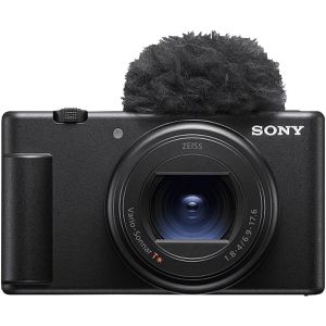 Sony ZV-1 II Kompaktkamera, mit 3 Zoll Display, 2,7x optischer Zoom, 1'' Sensor, WLAN, Bluetooth, 4K, 20 MP