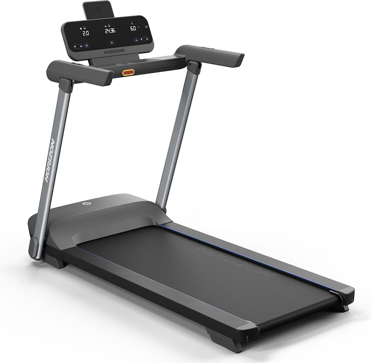 Fita de correr plegable Horizon Fitness EVOLVE 3.0: desenho elegante e requintado otimizado para o teu lar