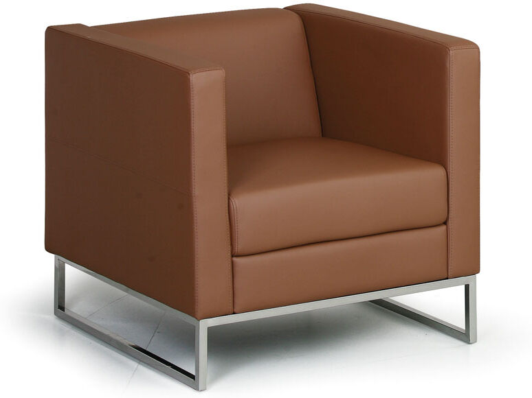 B2B Partner Sessel CUBE, braun