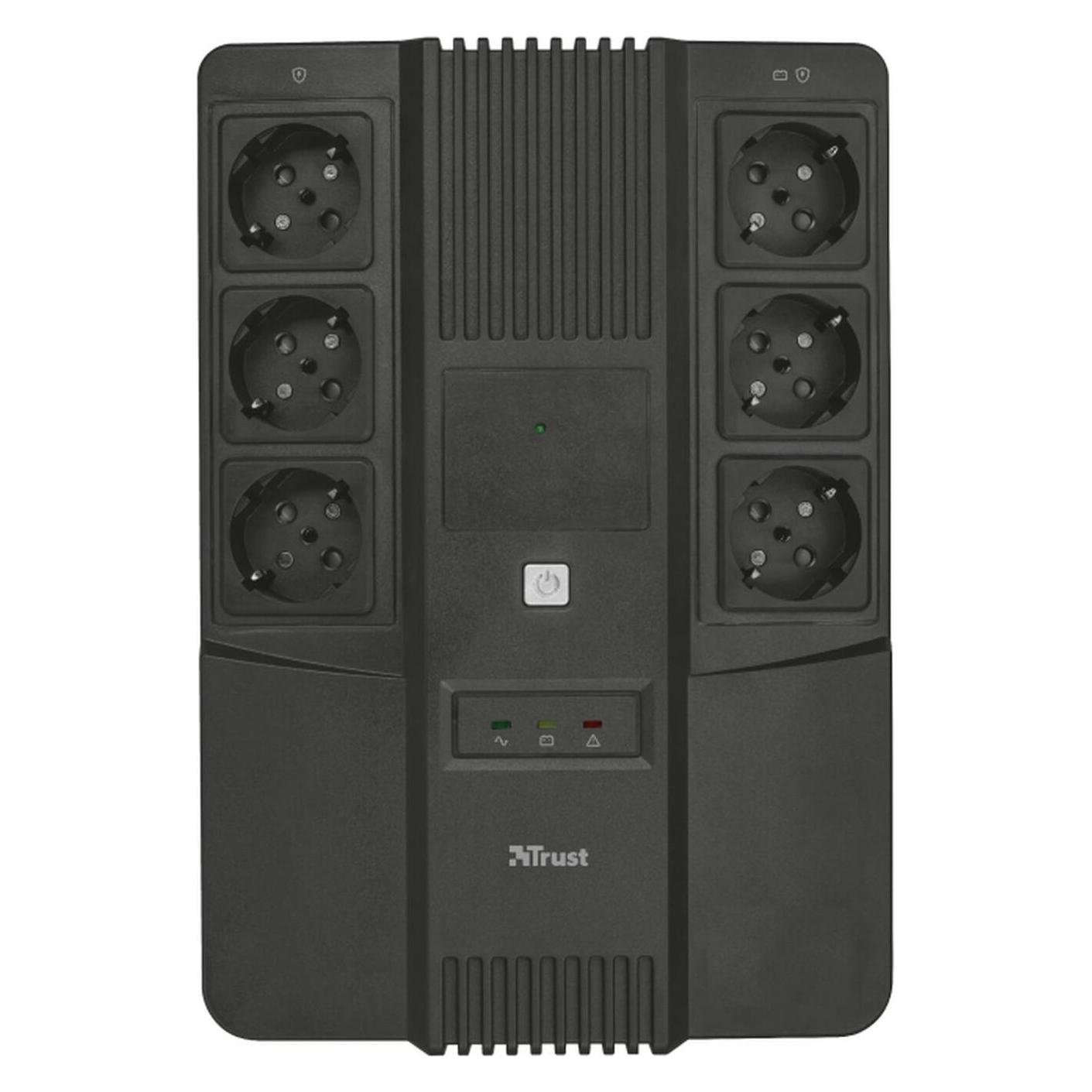 Trust Usv Maxxon Powerip Ups 800va (800 VA, 800 W) (23326)