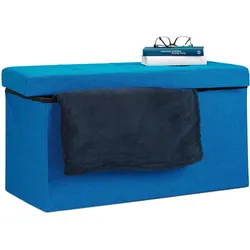 Relaxdays, Sitzbank, Faltbare Sitzbank (76 cm)
