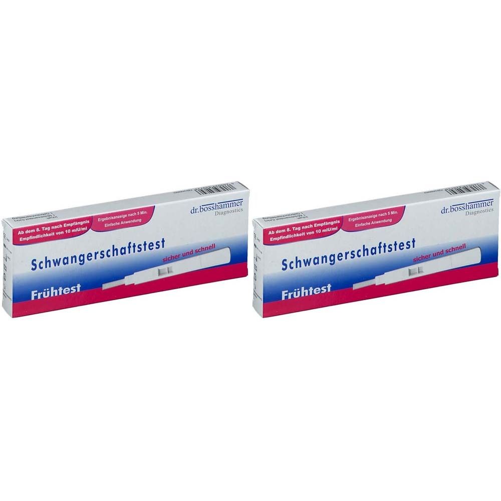 Schwangerschaftstest Frueh x2 2x1 St Test