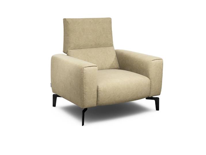 Sessel Cosy1, Sensoo, off-white, Textil