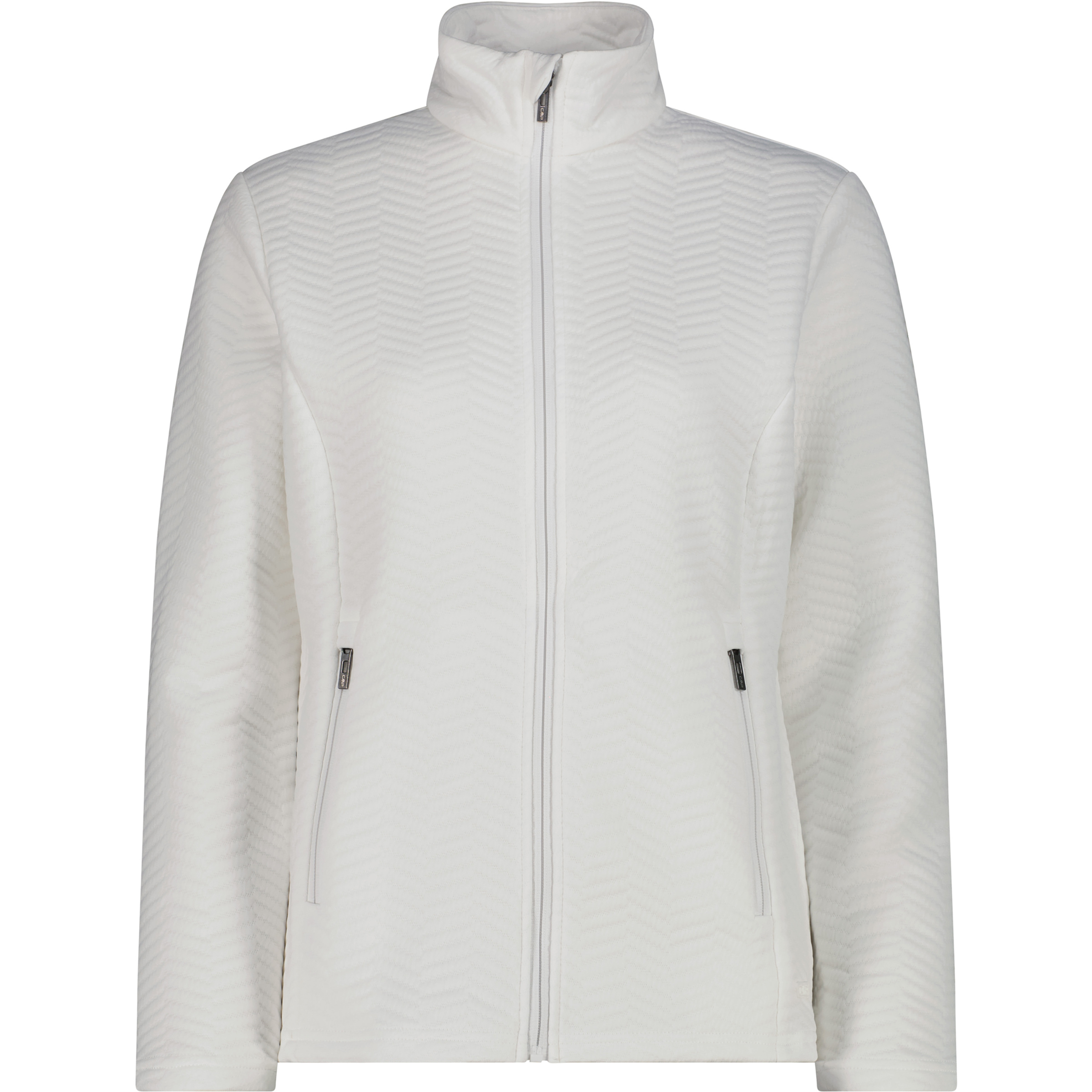 CMP Damen Fleecejacke weiss Größe S Trekking Schnell trocknend