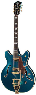 Guild Starfire Custom DC GVT TTD Teal the Deal Hochglanz