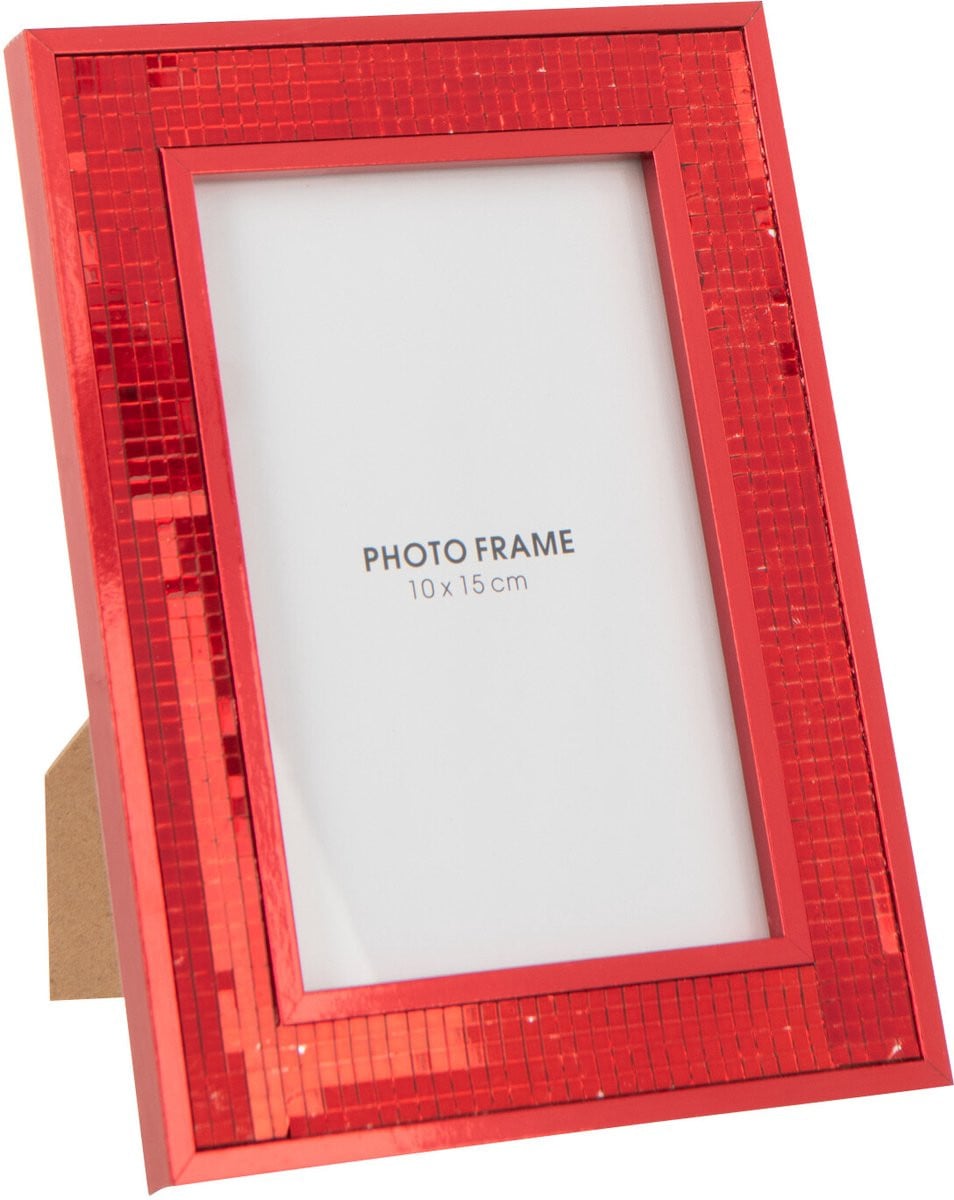J-Line fotolijst Spiegel Rood Small