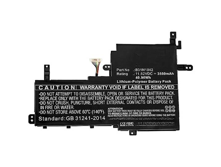 CoreParts Laptop Battery for Asus 40.90Wh Li-Polymer 11.52V, AUS531NB, 0B200-03440000, B31N1842 (40.90Wh Li-Polymer 11.52V 3550mAh for Asus K531F 40.90Wh Li-Polymer 11.52V 3550mAh for Asus K531FA,)
