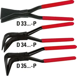 BESSEY Falzzange 45 Grd gebogen D34-60-P
